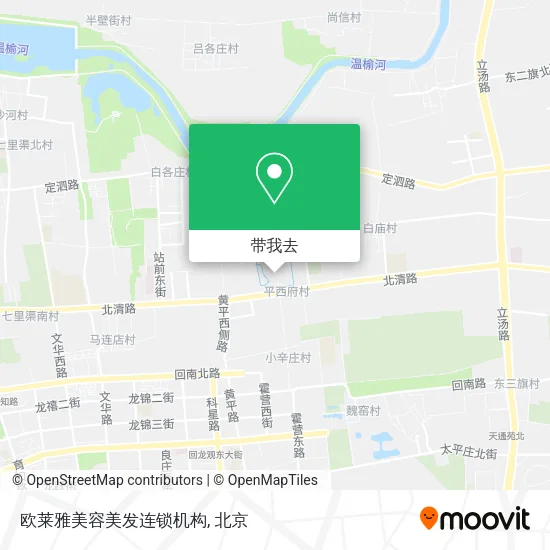 欧莱雅美容美发连锁机构地图