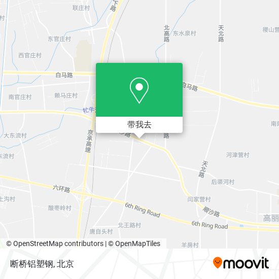 断桥铝塑钢地图