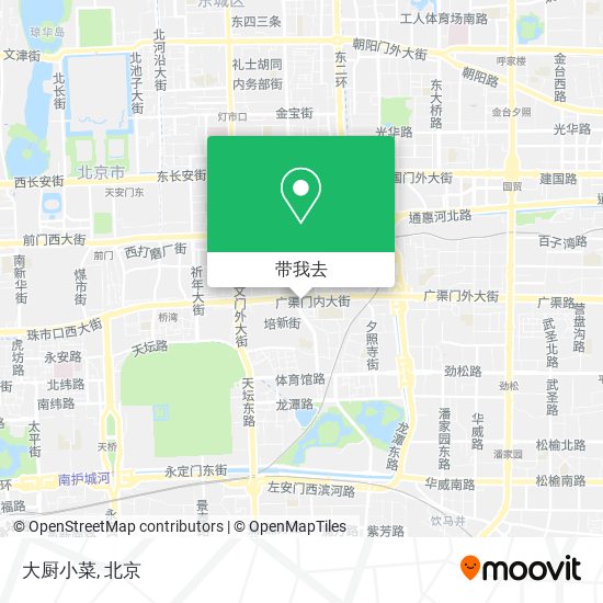 大厨小菜地图