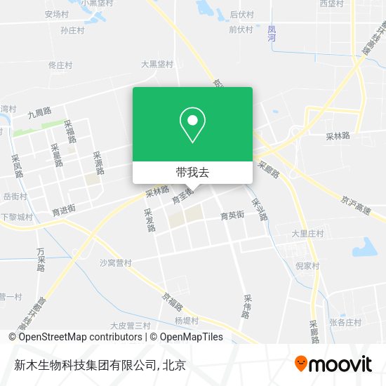 新木生物科技集团有限公司地图