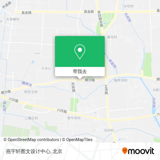 燕宇轩图文设计中心地图