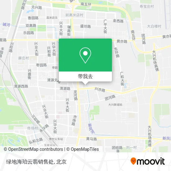 绿地海珀云翡销售处地图