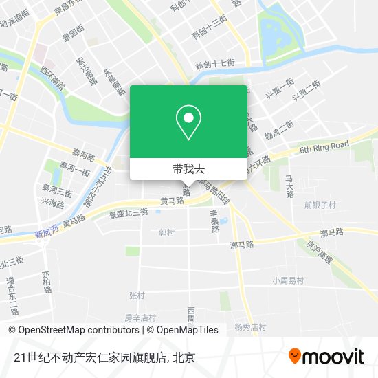 21世纪不动产宏仁家园旗舰店地图