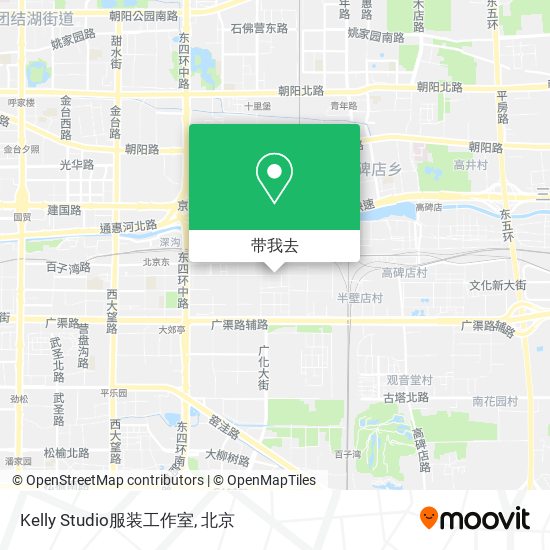 Kelly Studio服装工作室地图