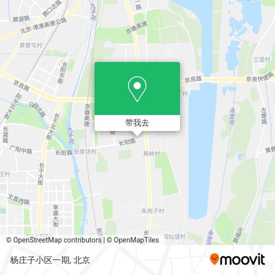 杨庄子小区一期地图