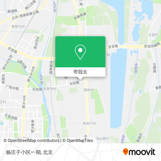 杨庄子小区一期地图