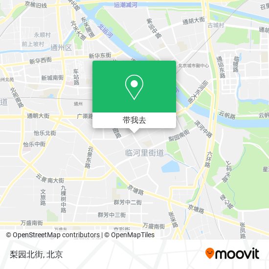 梨园北街地图