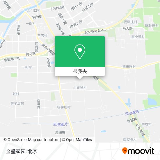 金盛家园地图