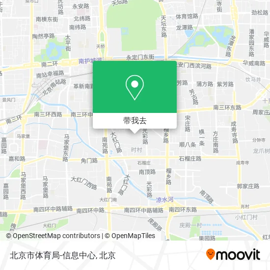 北京市体育局-信息中心地图
