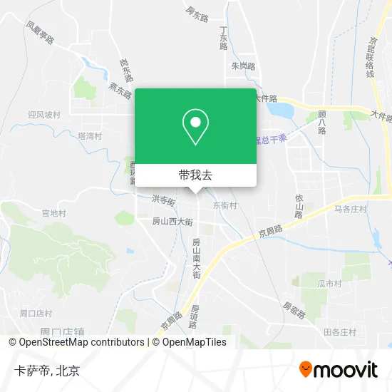 卡萨帝地图