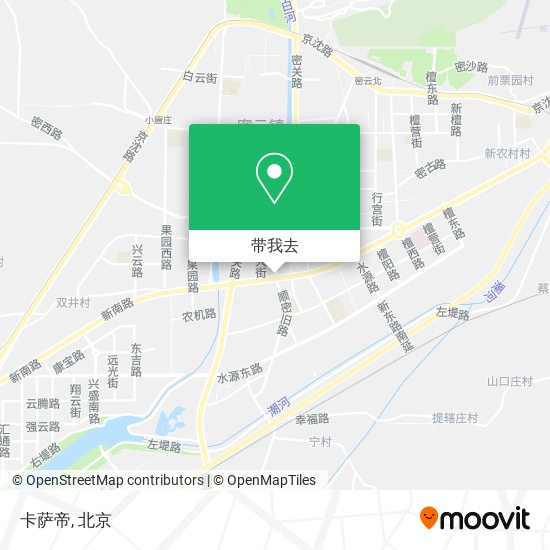 卡萨帝地图