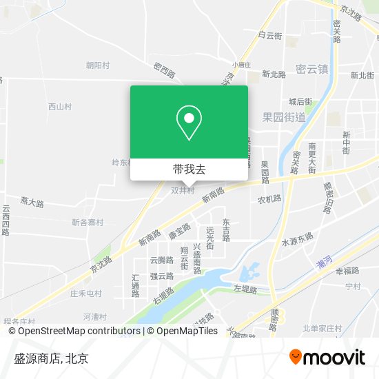 盛源商店地图