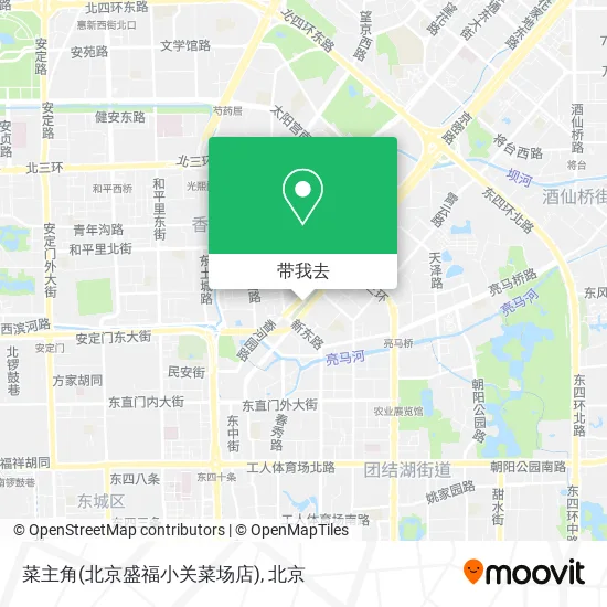 菜主角(北京盛福小关菜场店)地图
