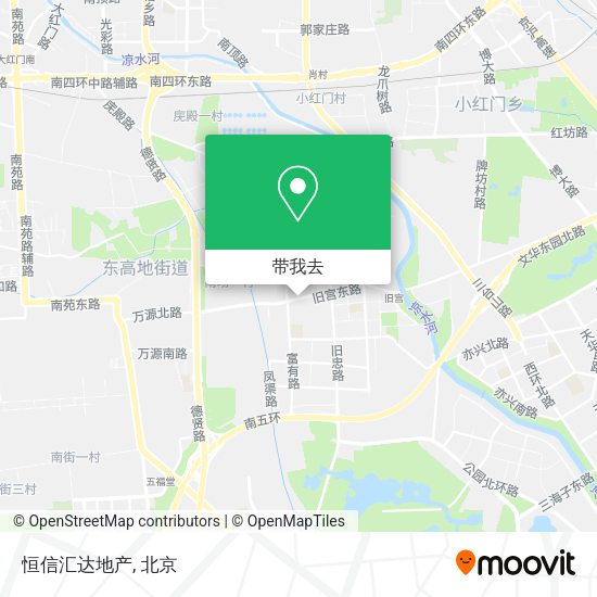 恒信汇达地产地图