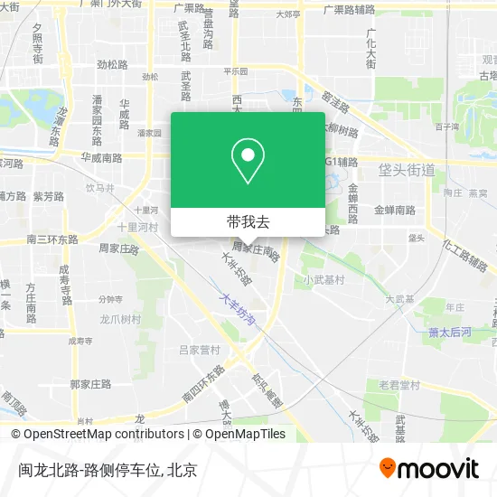 闽龙北路-路侧停车位地图