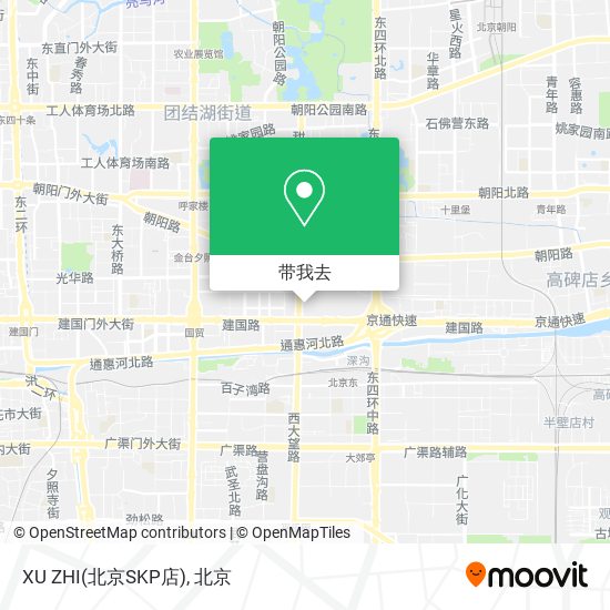 XU ZHI(北京SKP店)地图