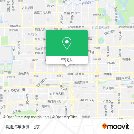 易捷汽车服务地图