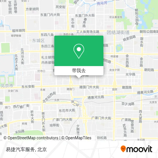 易捷汽车服务地图