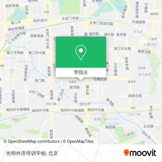 光明外语培训学校地图