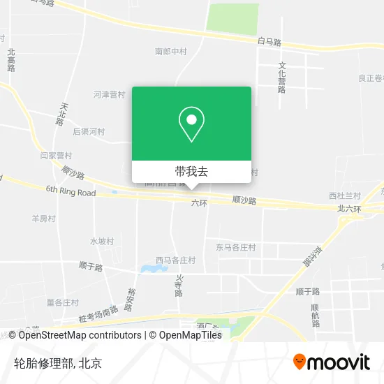 轮胎修理部地图