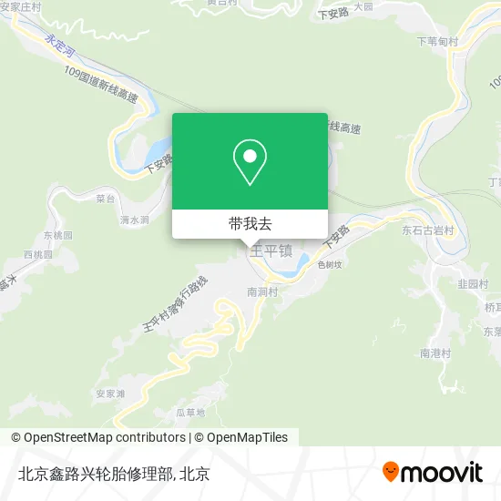 北京鑫路兴轮胎修理部地图