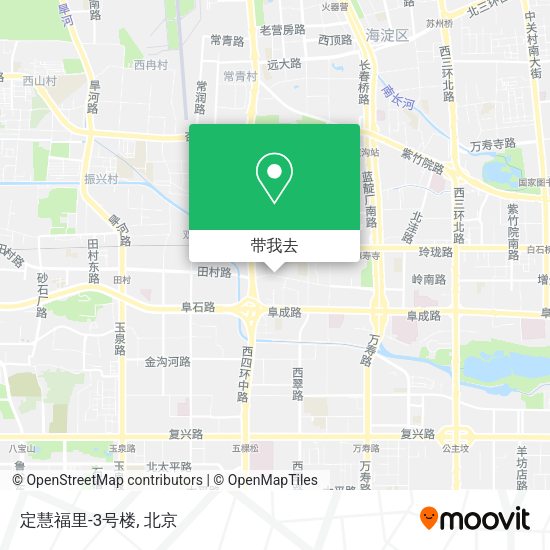 定慧福里-3号楼地图
