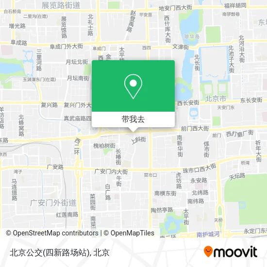 北京公交(四新路场站)地图