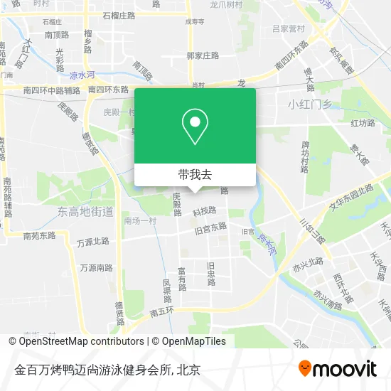 金百万烤鸭迈尙游泳健身会所地图