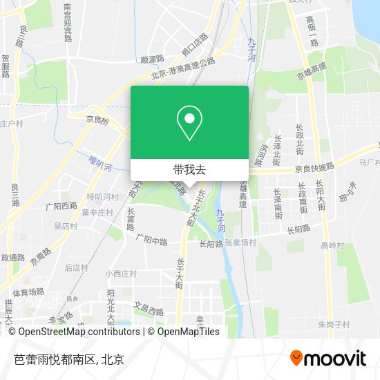 芭蕾雨悦都南区地图