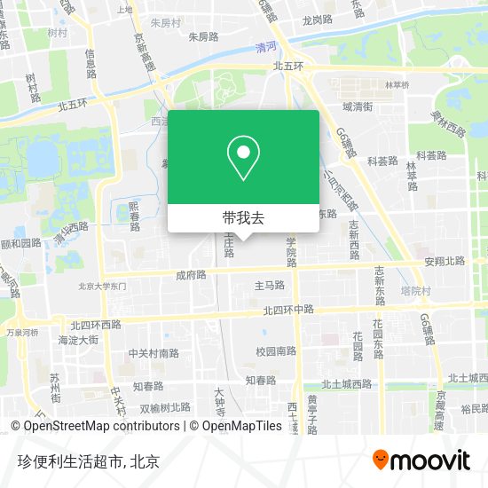 珍便利生活超市地图