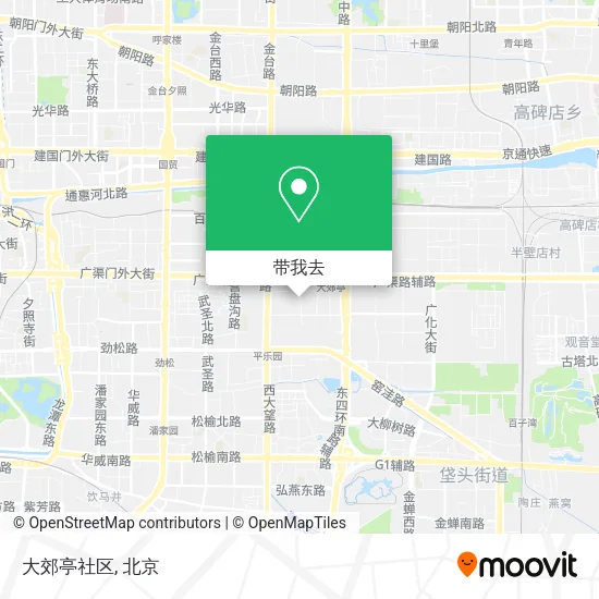 大郊亭社区地图