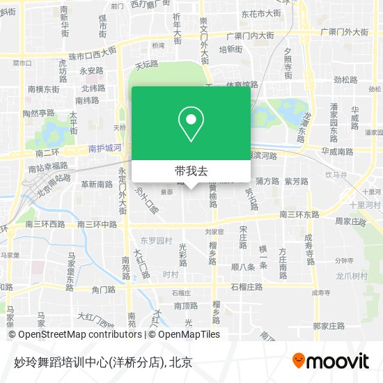 妙玲舞蹈培训中心(洋桥分店)地图