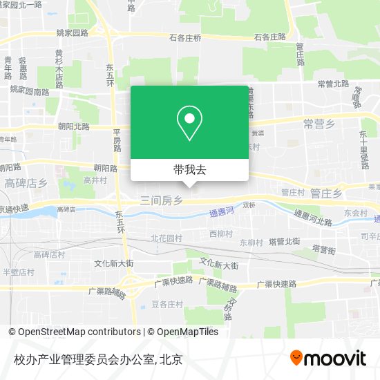 校办产业管理委员会办公室地图