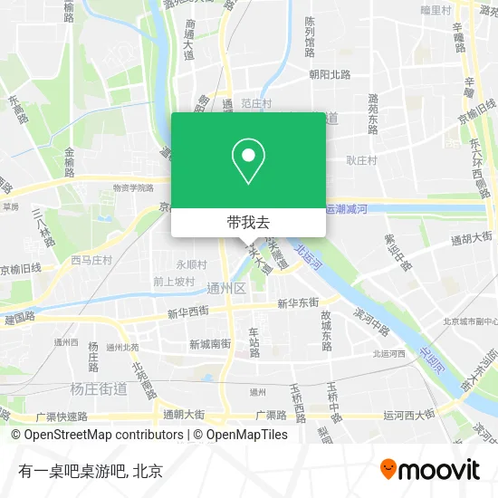 有一桌吧桌游吧地图