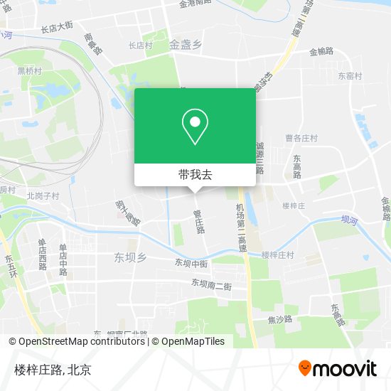 楼梓庄路地图