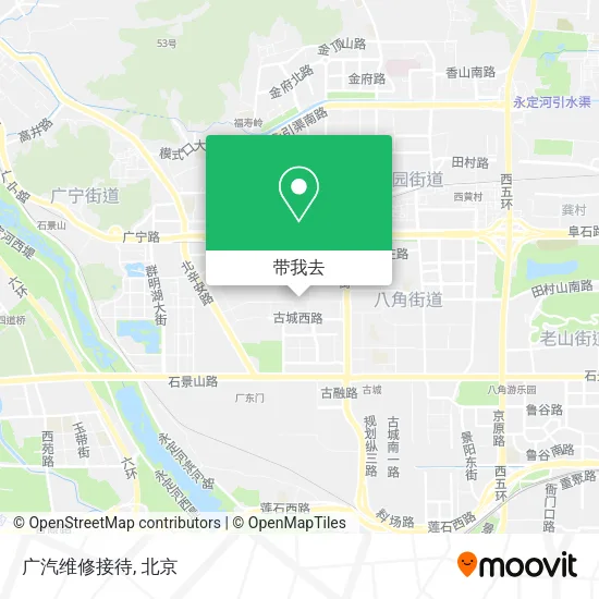 广汽维修接待地图