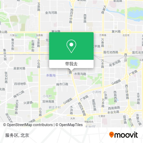服务区地图