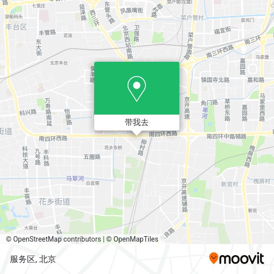 服务区地图