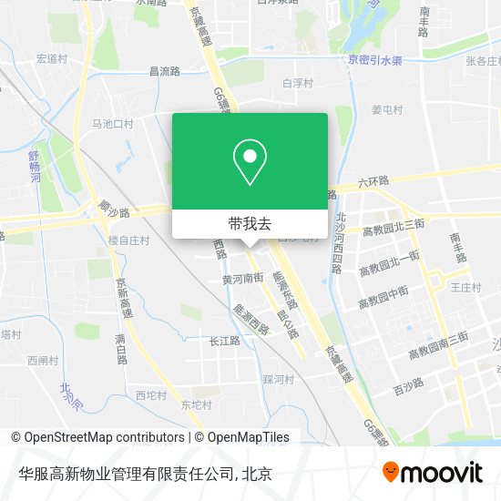 华服高新物业管理有限责任公司地图