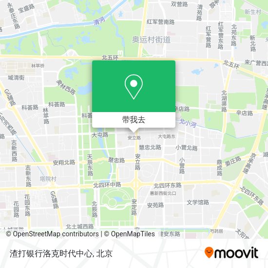 渣打银行洛克时代中心地图