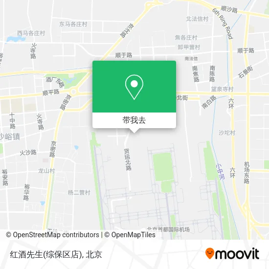 红酒先生(综保区店)地图