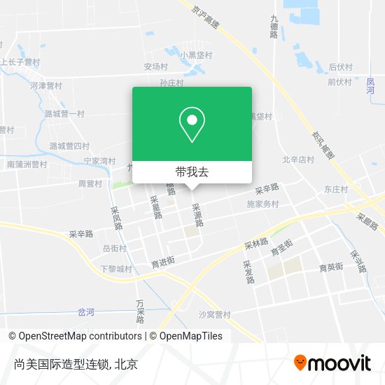 尚美国际造型连锁地图