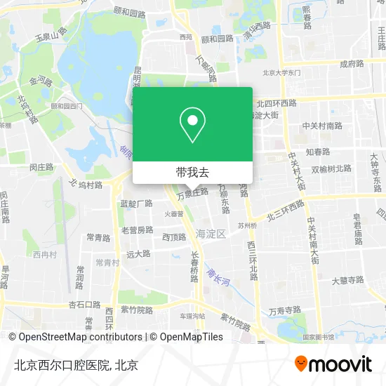 北京西尔口腔医院地图