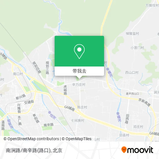 南涧路/南辛路(路口)地图