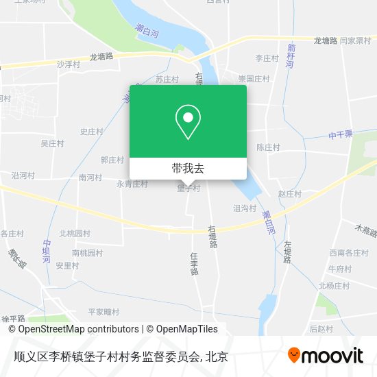 顺义区李桥镇堡子村村务监督委员会地图