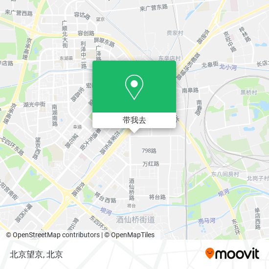 北京望京地图
