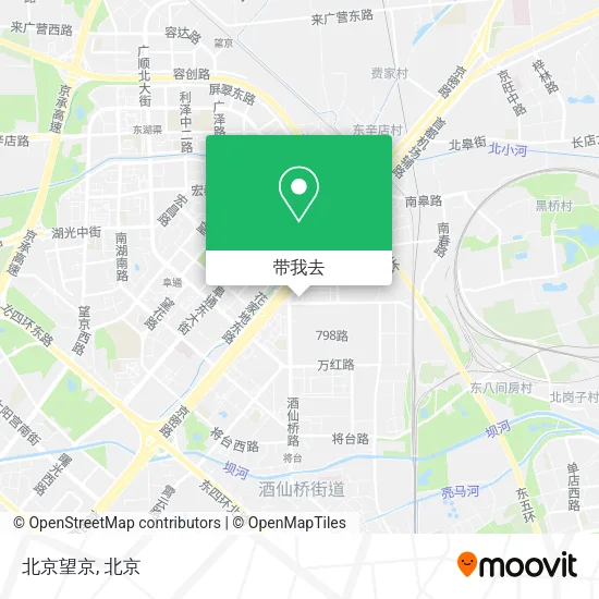 北京望京地图