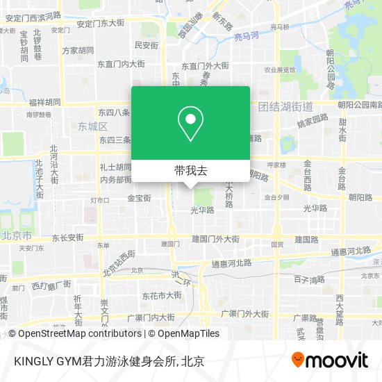 KINGLY GYM君力游泳健身会所地图