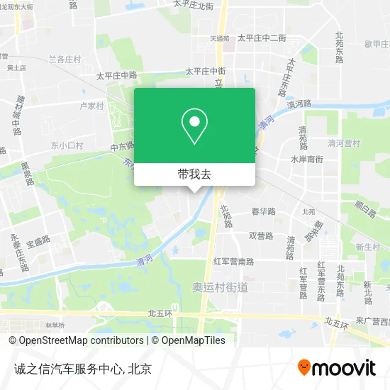 诚之信汽车服务中心地图