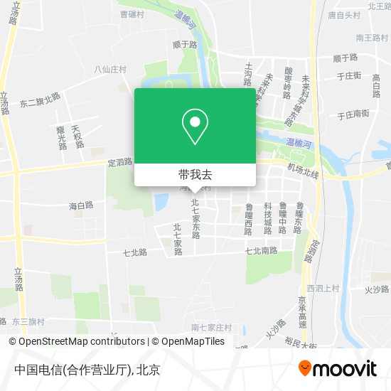 中国电信(合作营业厅)地图